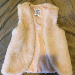 Fuzzy Pink Vest